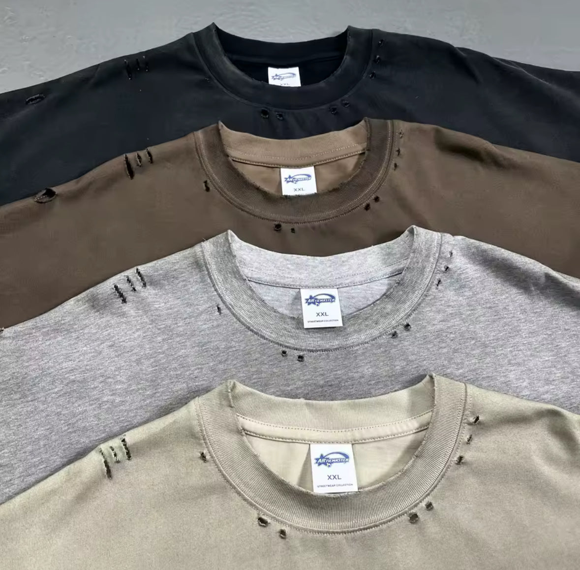 Brillandobrand Distressed over sized